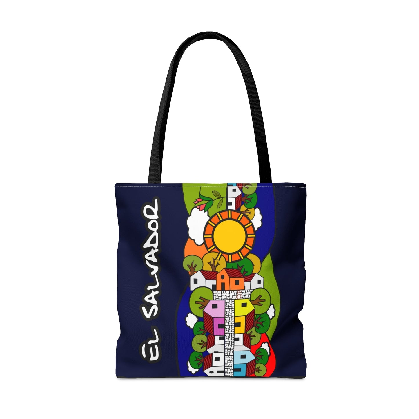 El Pueblo Tote Bag | El Salvador | Perfect gift for any ocation | high - quality polyester - NY GIftcraft