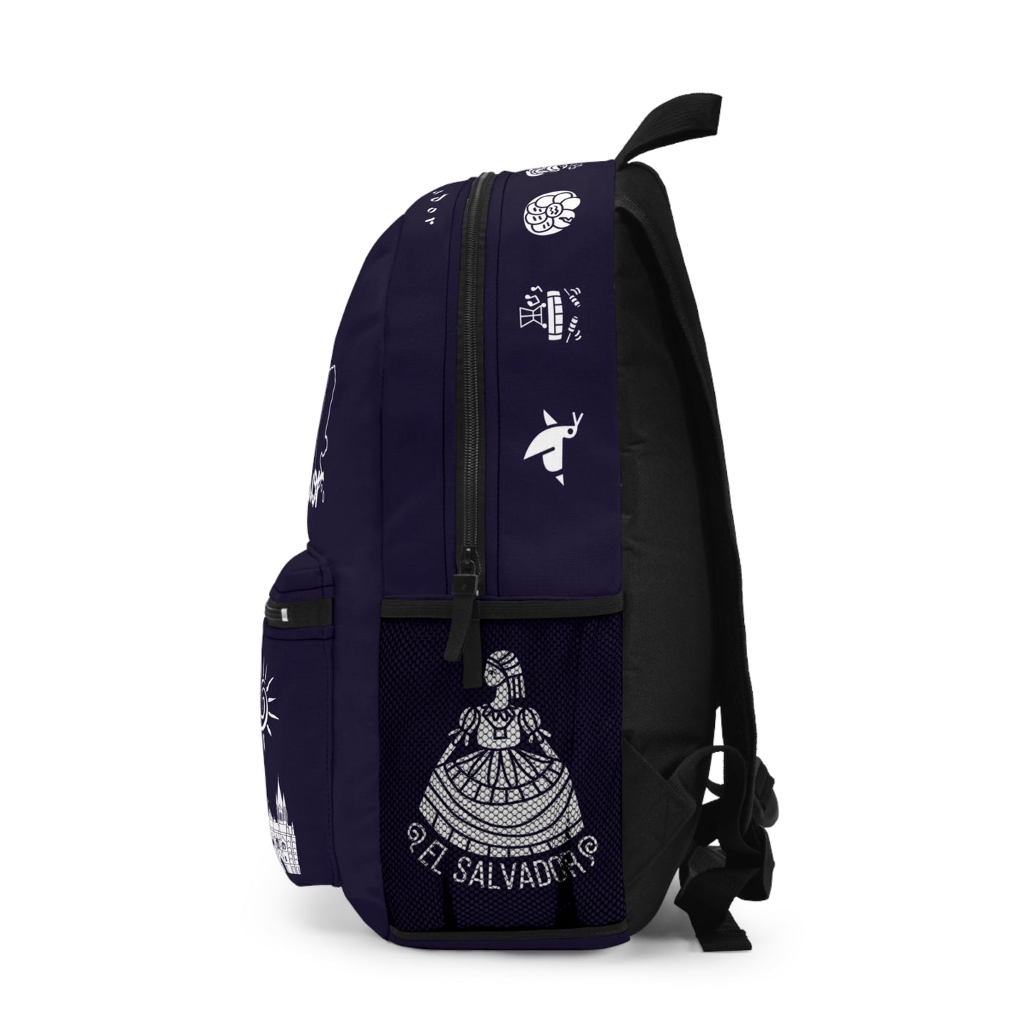 El Salvador Backpack | Customizable Name | One interior Compartment for a Laptop or Tablet - NY GIftcraft