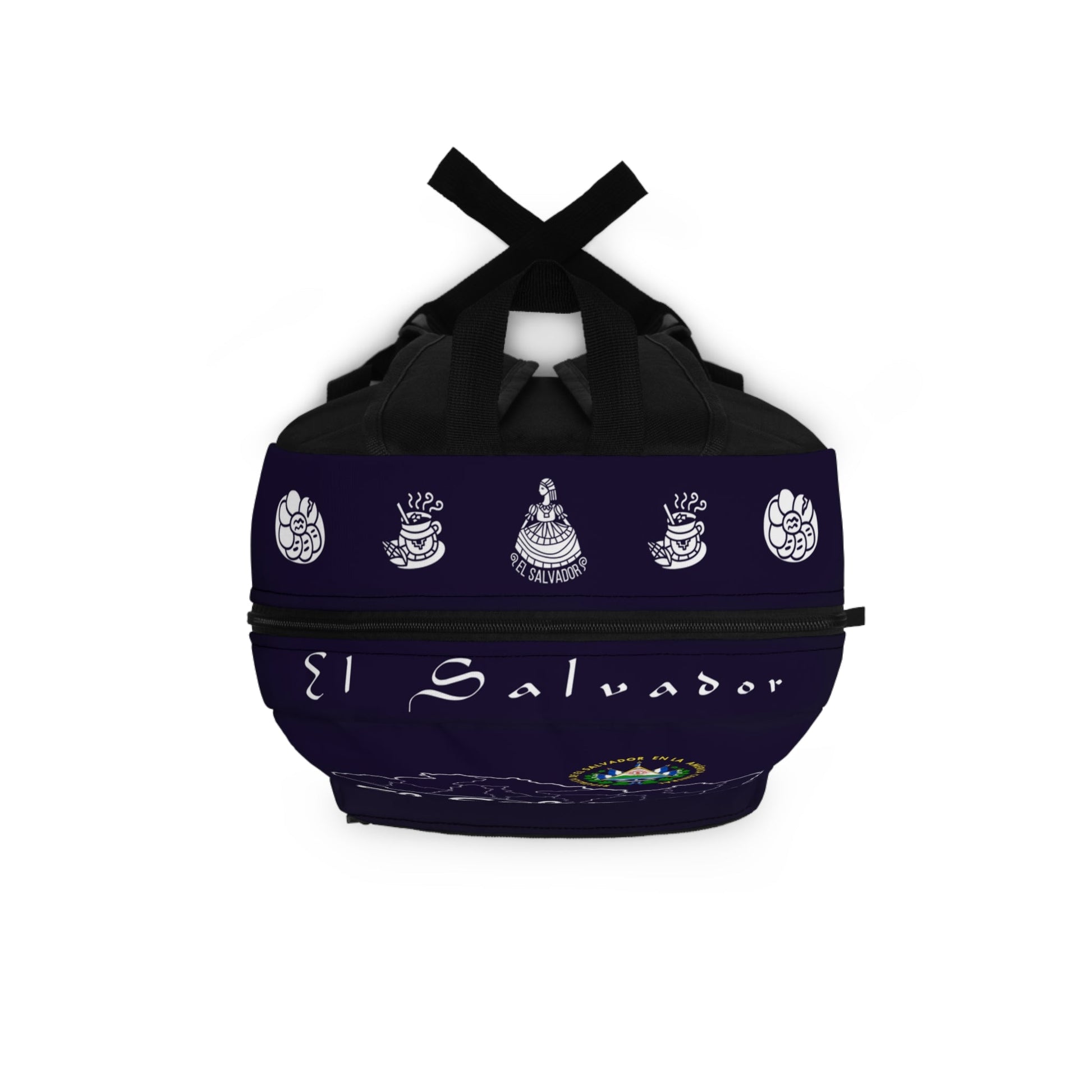 El Salvador Backpack | Customizable Name | One interior Compartment for a Laptop or Tablet - NY GIftcraft