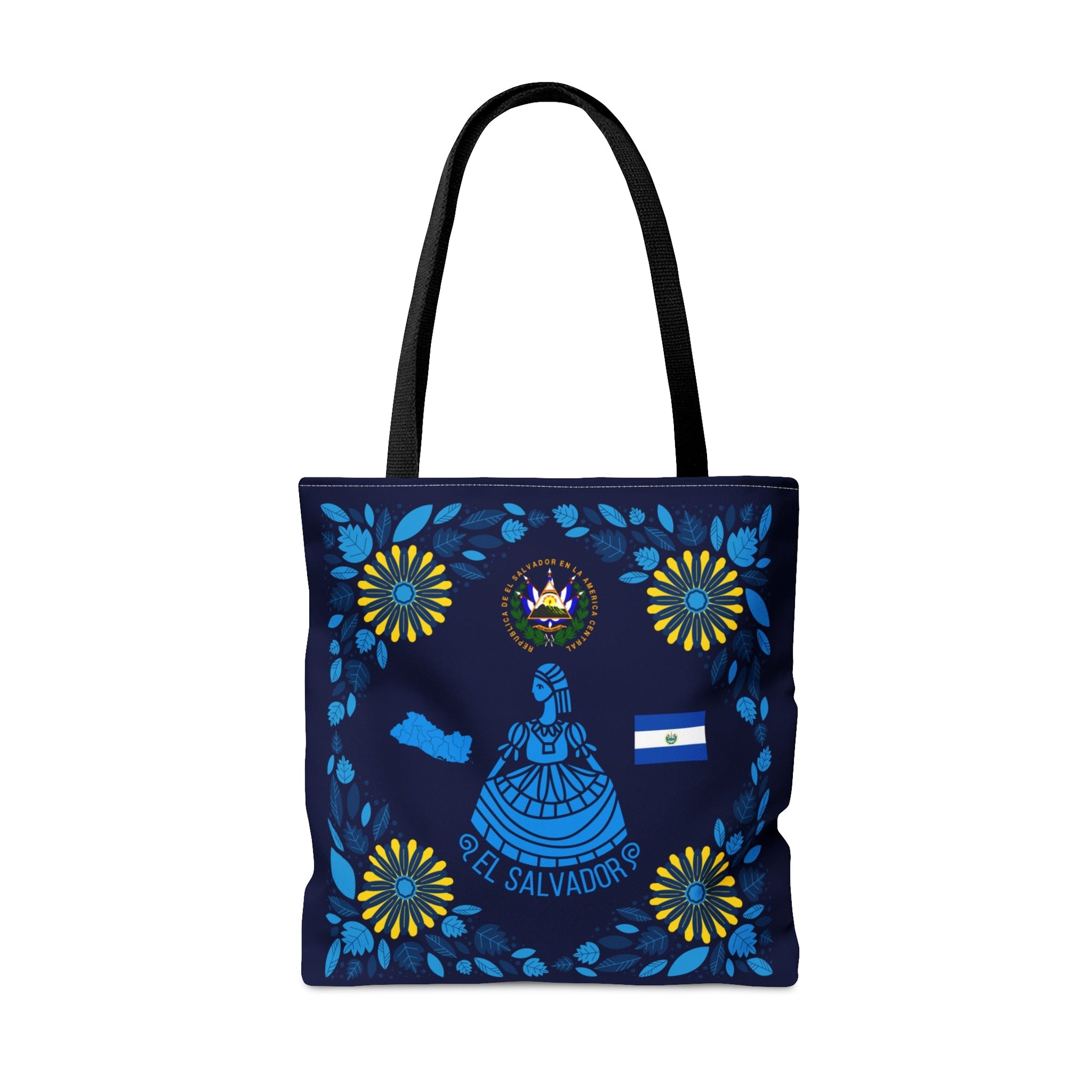 El Salvador Decoration | El Salvador Tote Bag | High Quality Polyester | Gift for Any Occasion - NY GIftcraft