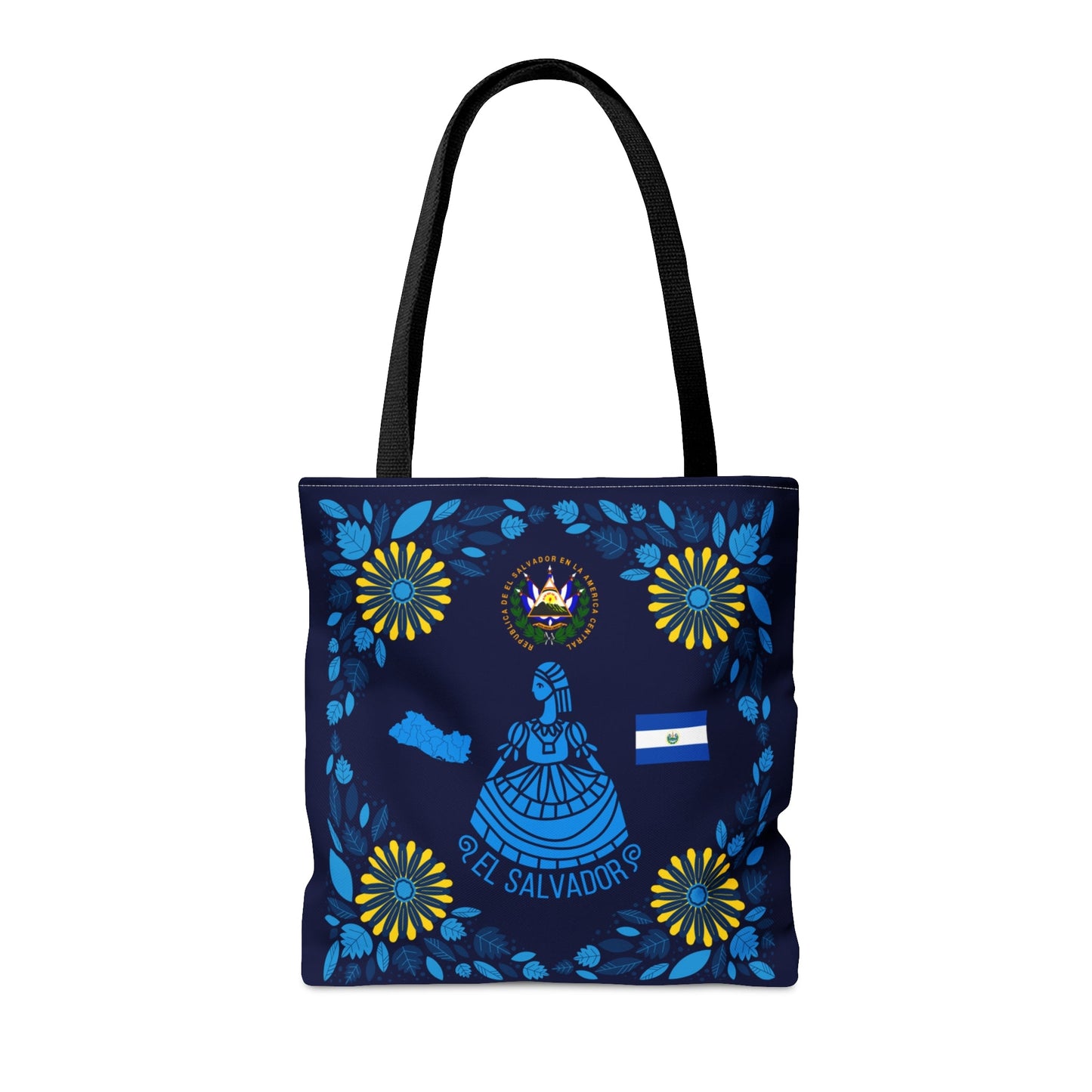 El Salvador Decoration | El Salvador Tote Bag | High Quality Polyester | Gift for Any Occasion - NY GIftcraft