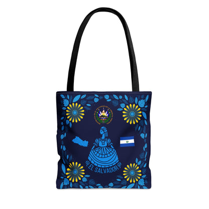 El Salvador Decoration | El Salvador Tote Bag | High Quality Polyester | Gift for Any Occasion - NY GIftcraft