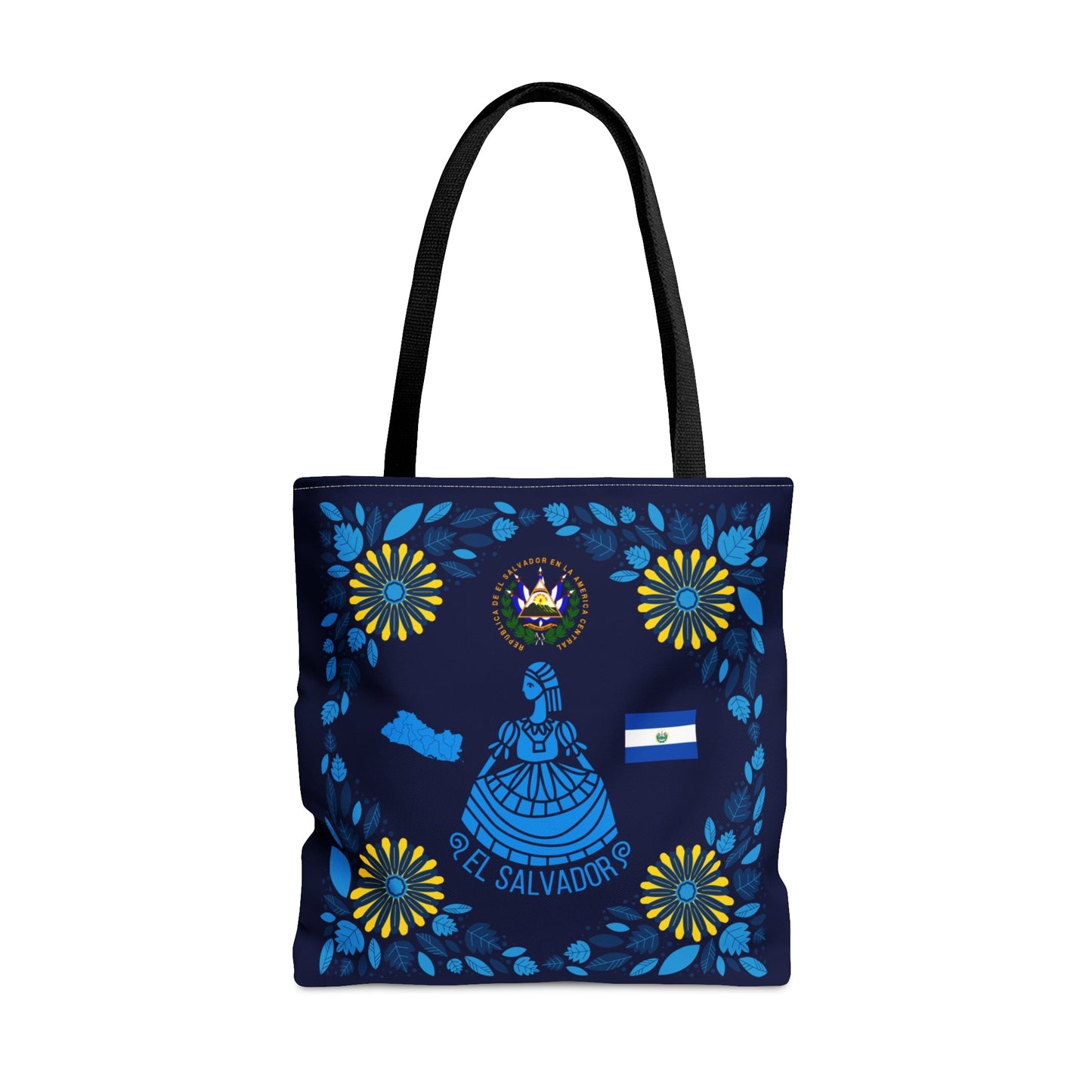 El Salvador Decoration | El Salvador Tote Bag | High Quality Polyester | Gift for Any Occasion - NY GIftcraft