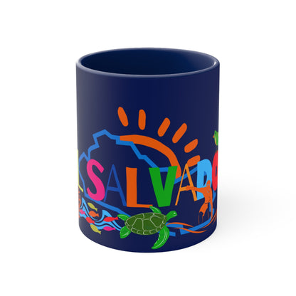 El Salvador Rincon Magico Taza 11oz | Ceramic Mug 11oz | microwave and dishwasher safe | Lead and BPA free - NY GIftcraft