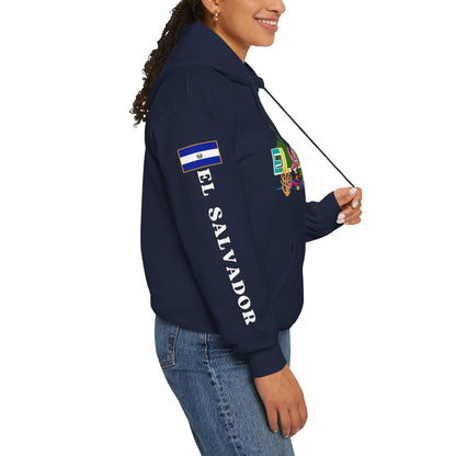 El Salvador Rincon Magico Unisex Heavy Blend Hoodie | Comfortable, relaxing and warm feeling | Large Kangaroo Pocket | El Salvador Hoodies - NY GIftcraft