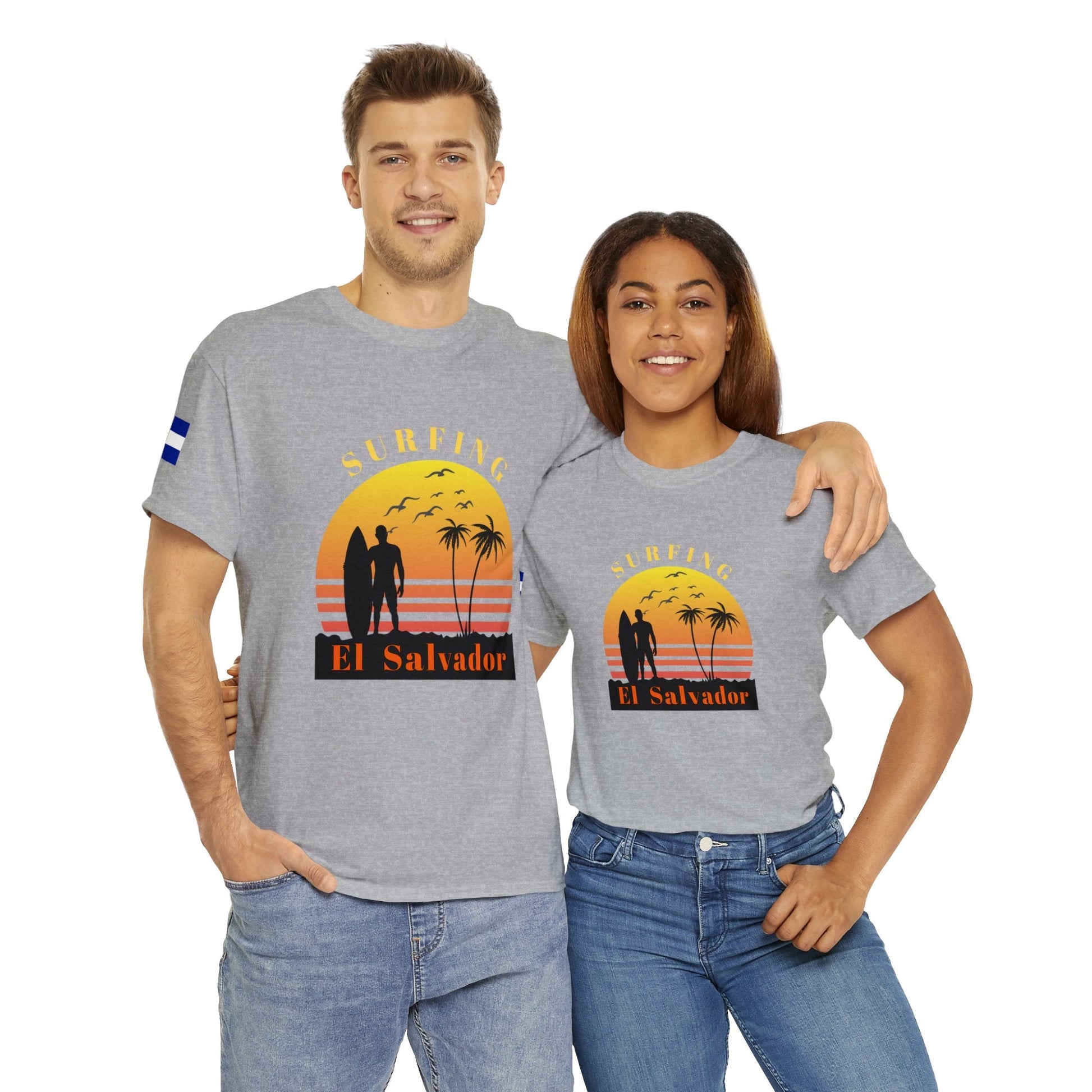 El Salvador Surfing Unisex Ultra Cotton Tee - NY GIftcraft