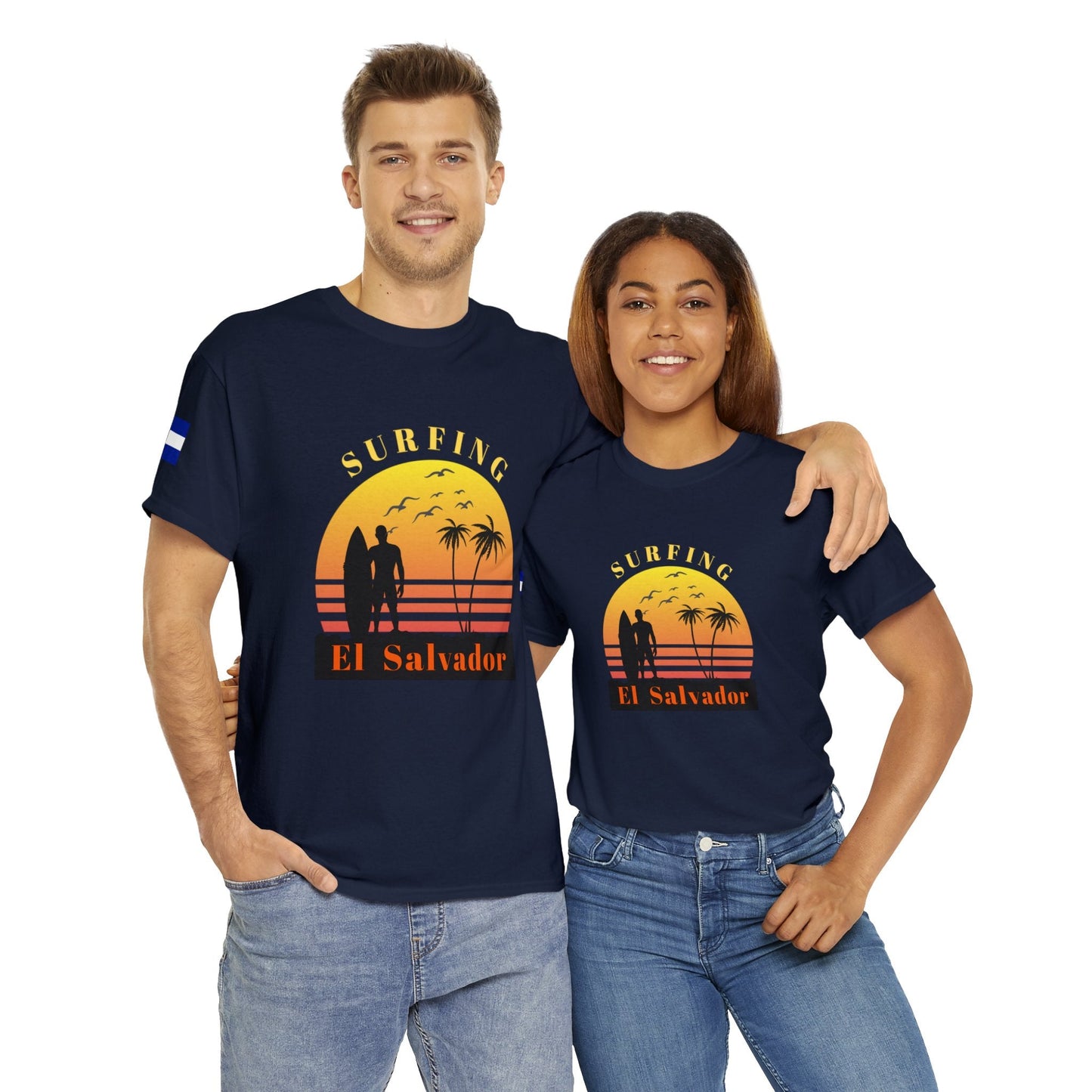 El Salvador Surfing Unisex Ultra Cotton Tee - NY GIftcraft