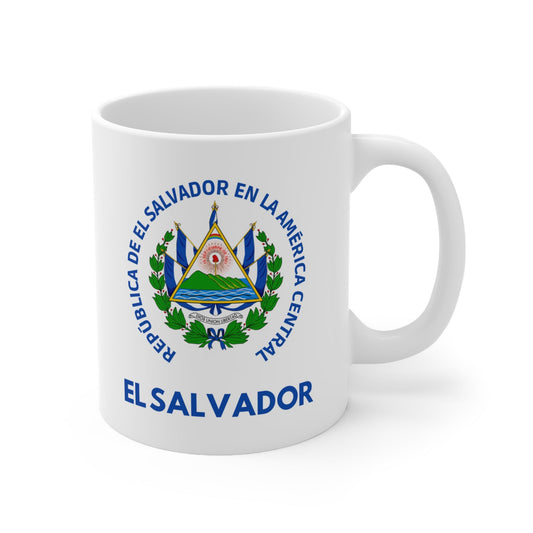 El Salvador Taza / Divino Salvador del Mundo / Taza Blanca 11 OZ / Un perfecto Regalo para Cualquier Ocasion / 11 oz Mug - NY GIftcraft