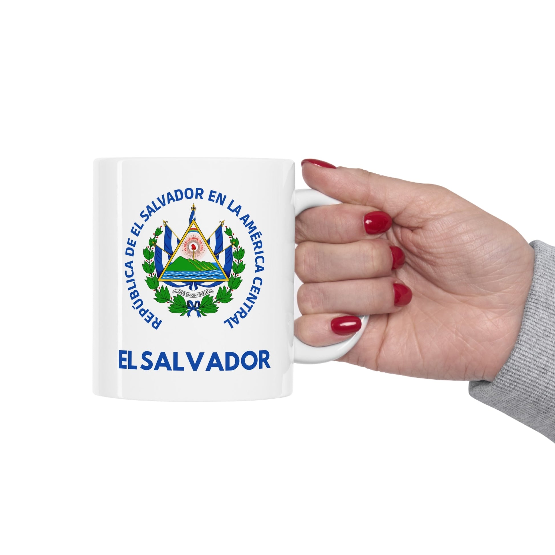 El Salvador Taza / Divino Salvador del Mundo / Taza Blanca 11 OZ / Un perfecto Regalo para Cualquier Ocasion / 11 oz Mug - NY GIftcraft