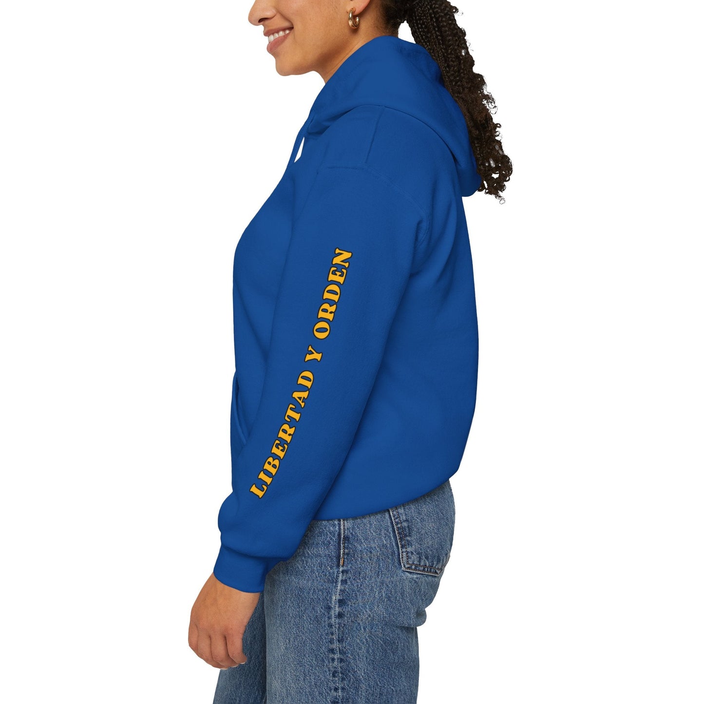 Escudo de Colombia Unisex Heavy Blend Hoodie | Comfortable, relaxing and warm feeling | Large Kangaroo Pocket | Colombia Hoodie - NY GIftcraft