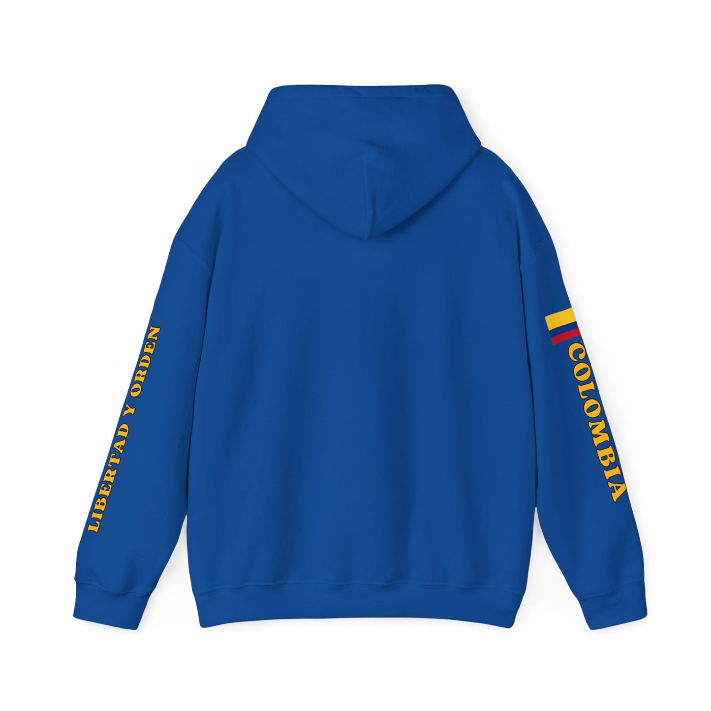 Escudo de Colombia Unisex Heavy Blend Hoodie | Comfortable, relaxing and warm feeling | Large Kangaroo Pocket | Colombia Hoodie - NY GIftcraft