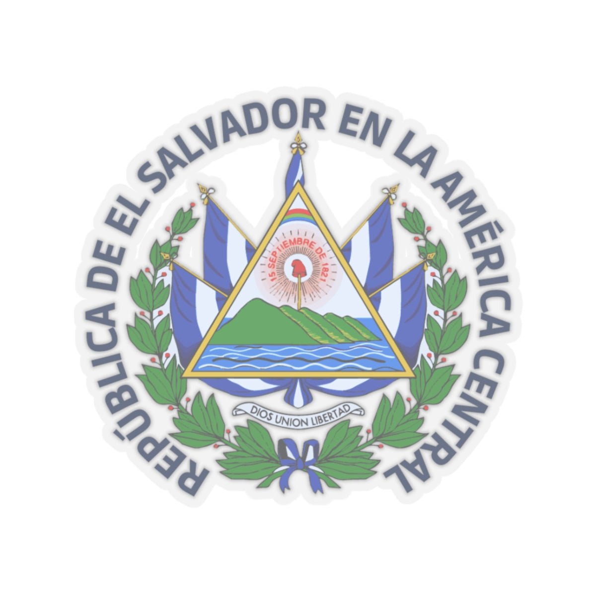 Escudo de El Salvador Stickers - NY GIftcraft