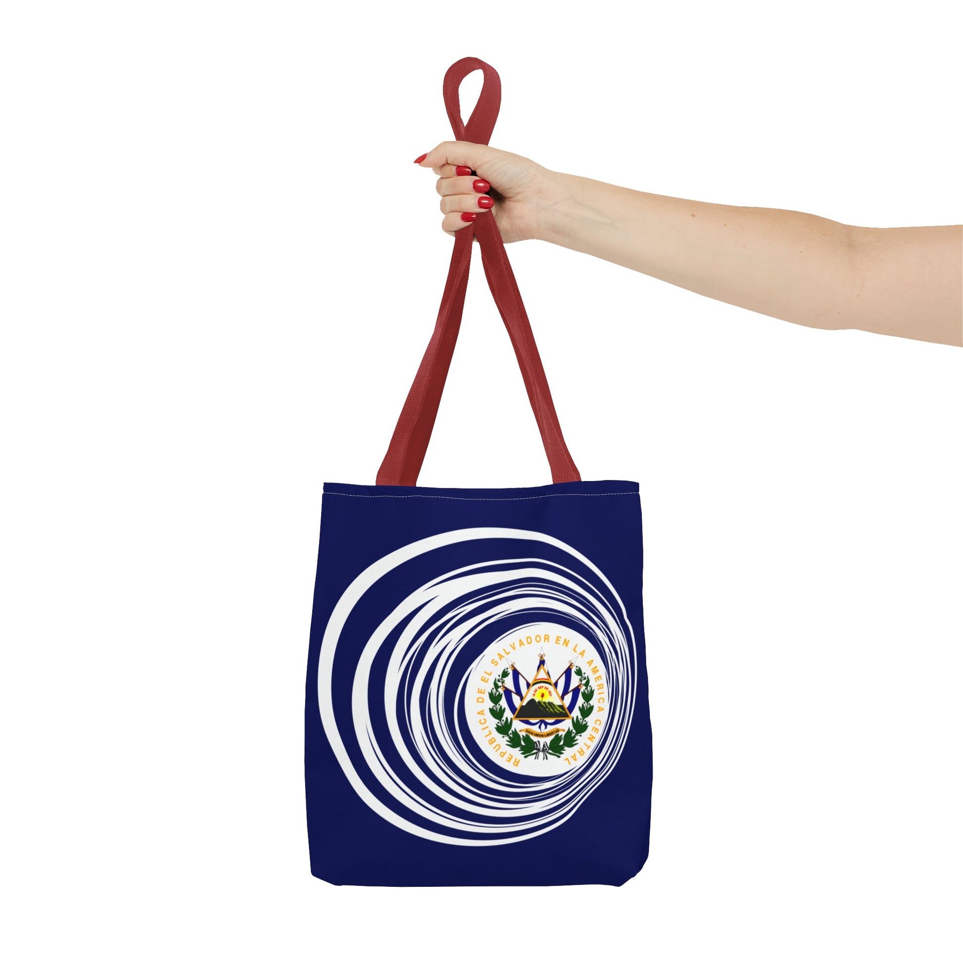 Escudo de El Salvador Tote Bag | High Quality Polyester | Gift for Any Occasion. - NY GIftcraft