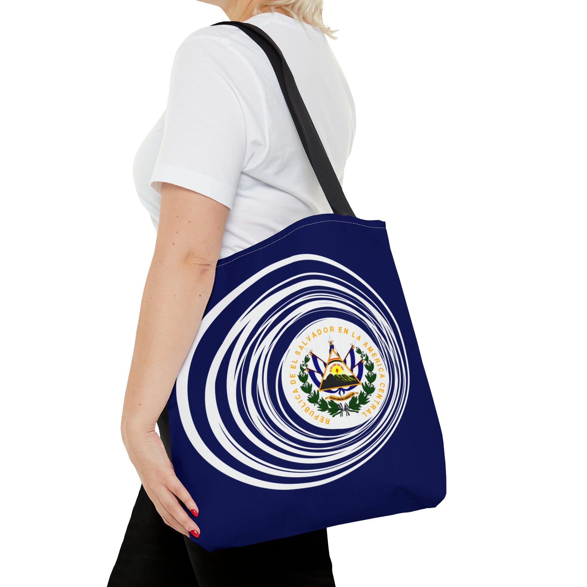 Escudo de El Salvador Tote Bag | High Quality Polyester | Gift for Any Occasion. - NY GIftcraft