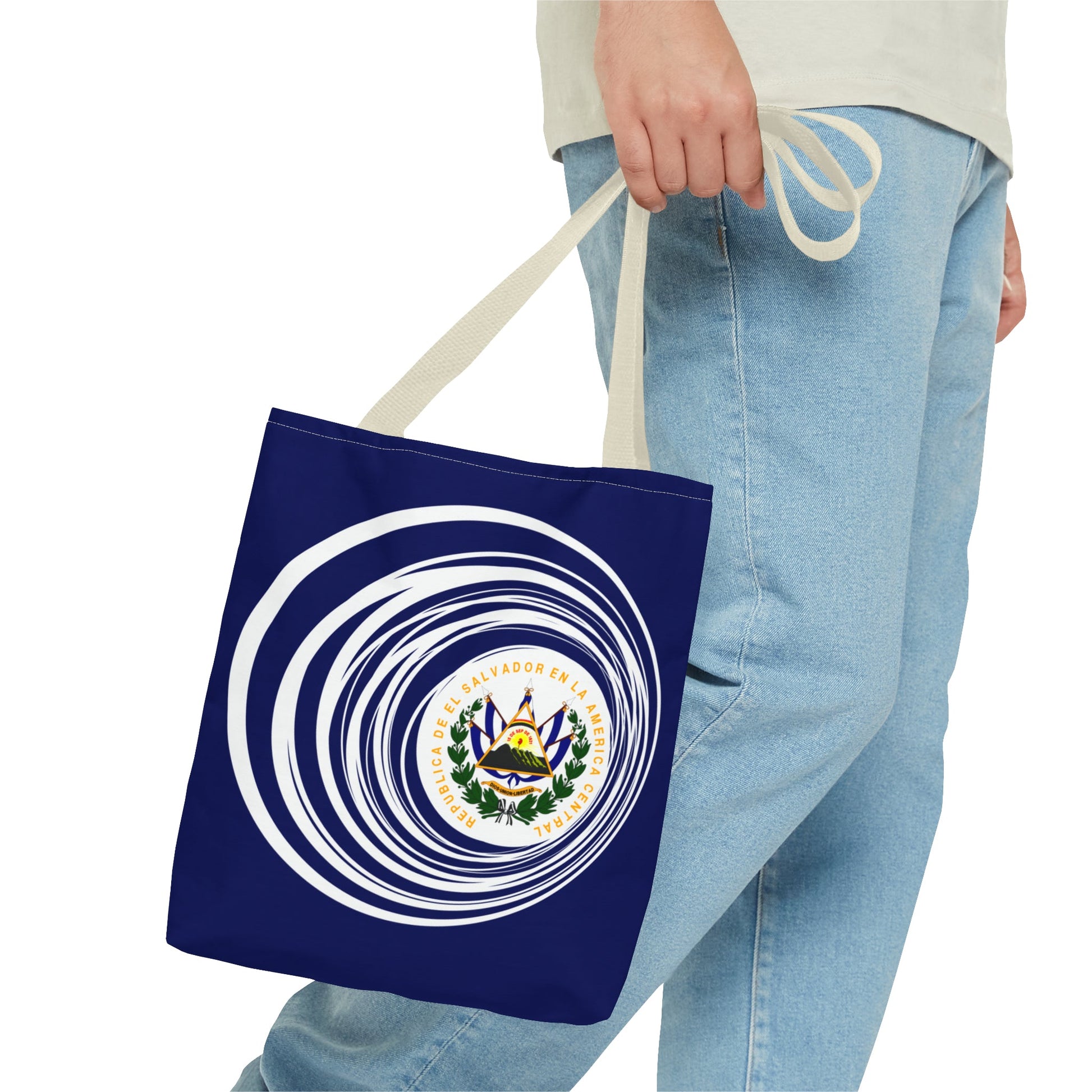 Escudo de El Salvador Tote Bag | High Quality Polyester | Gift for Any Occasion. - NY GIftcraft