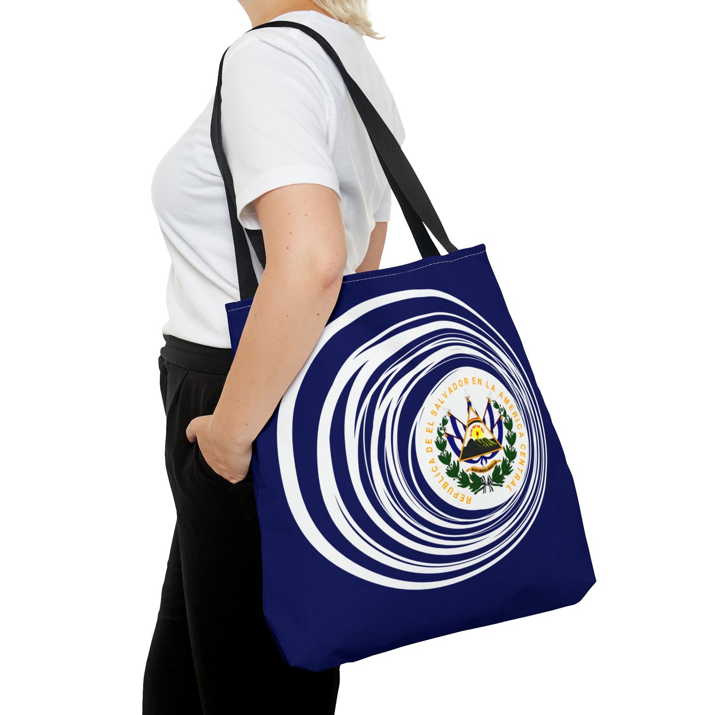 Escudo de El Salvador Tote Bag | High Quality Polyester | Gift for Any Occasion. - NY GIftcraft