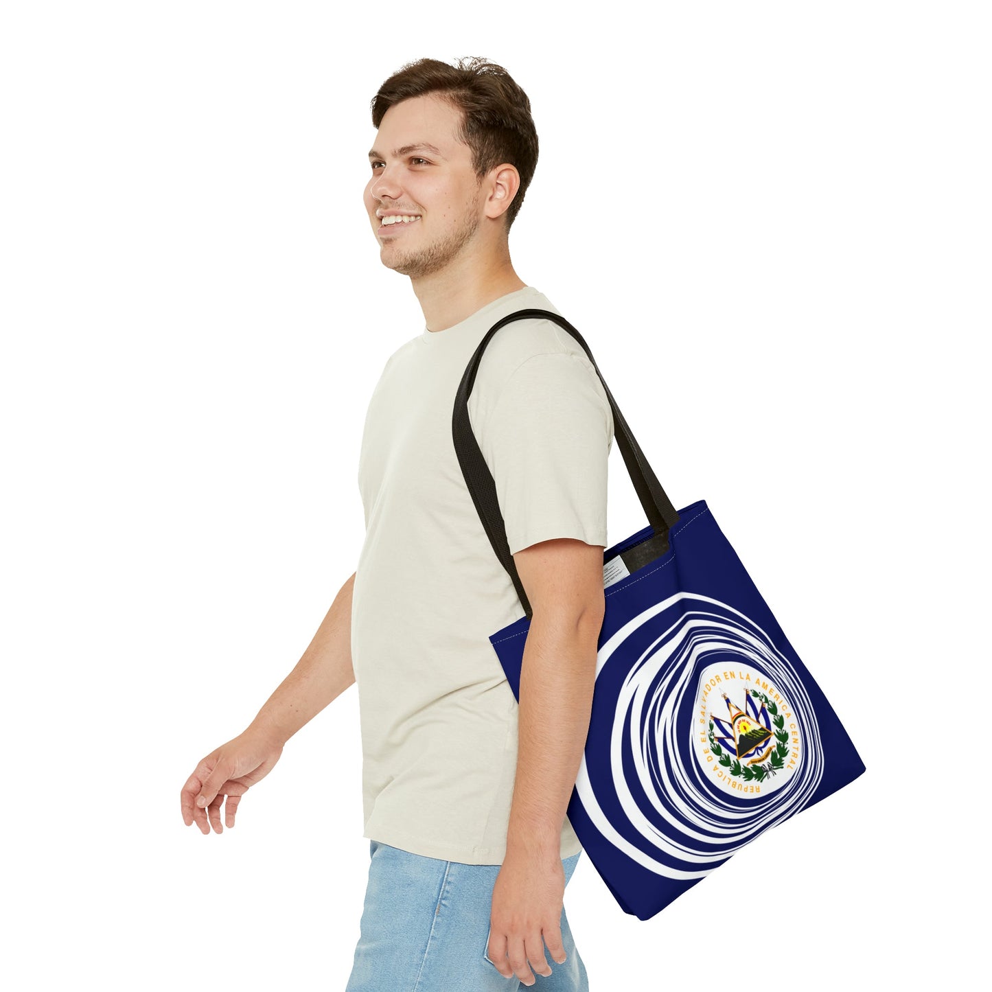 Escudo de El Salvador Tote Bag | High Quality Polyester | Gift for Any Occasion. - NY GIftcraft