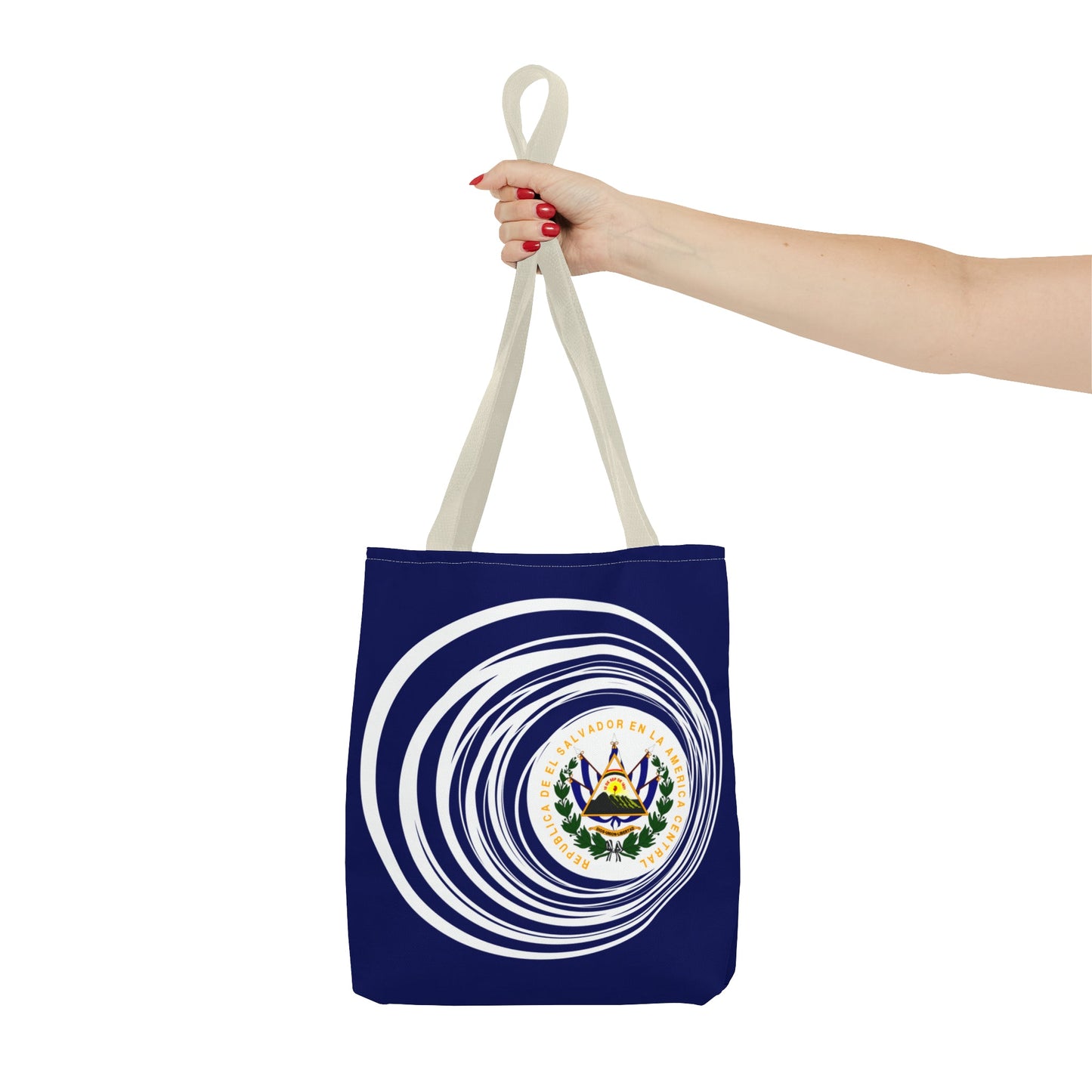 Escudo de El Salvador Tote Bag | High Quality Polyester | Gift for Any Occasion. - NY GIftcraft