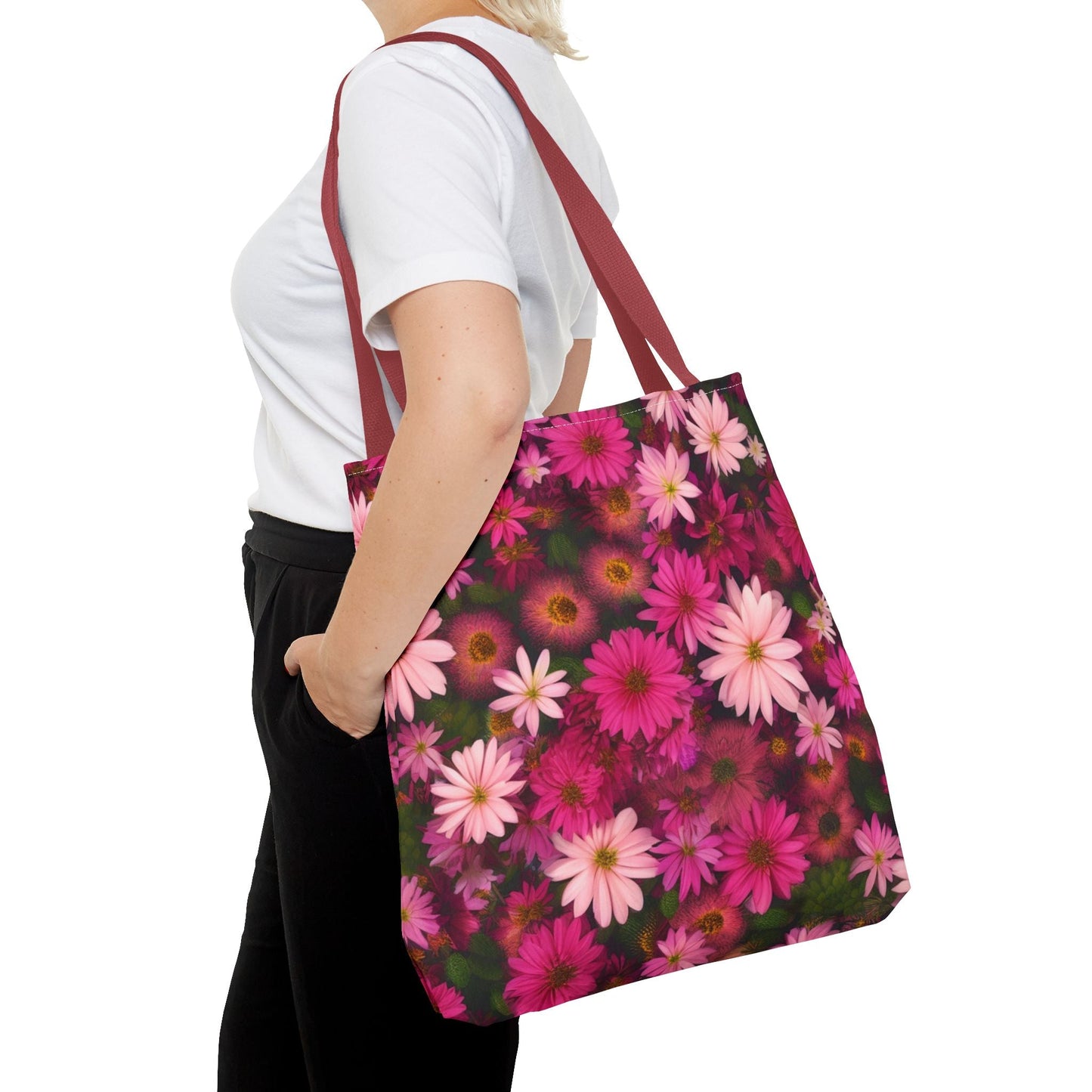 Flower Festival Tote Bag | Perfect gift for any ocation | high - quality polyester - NY GIftcraft