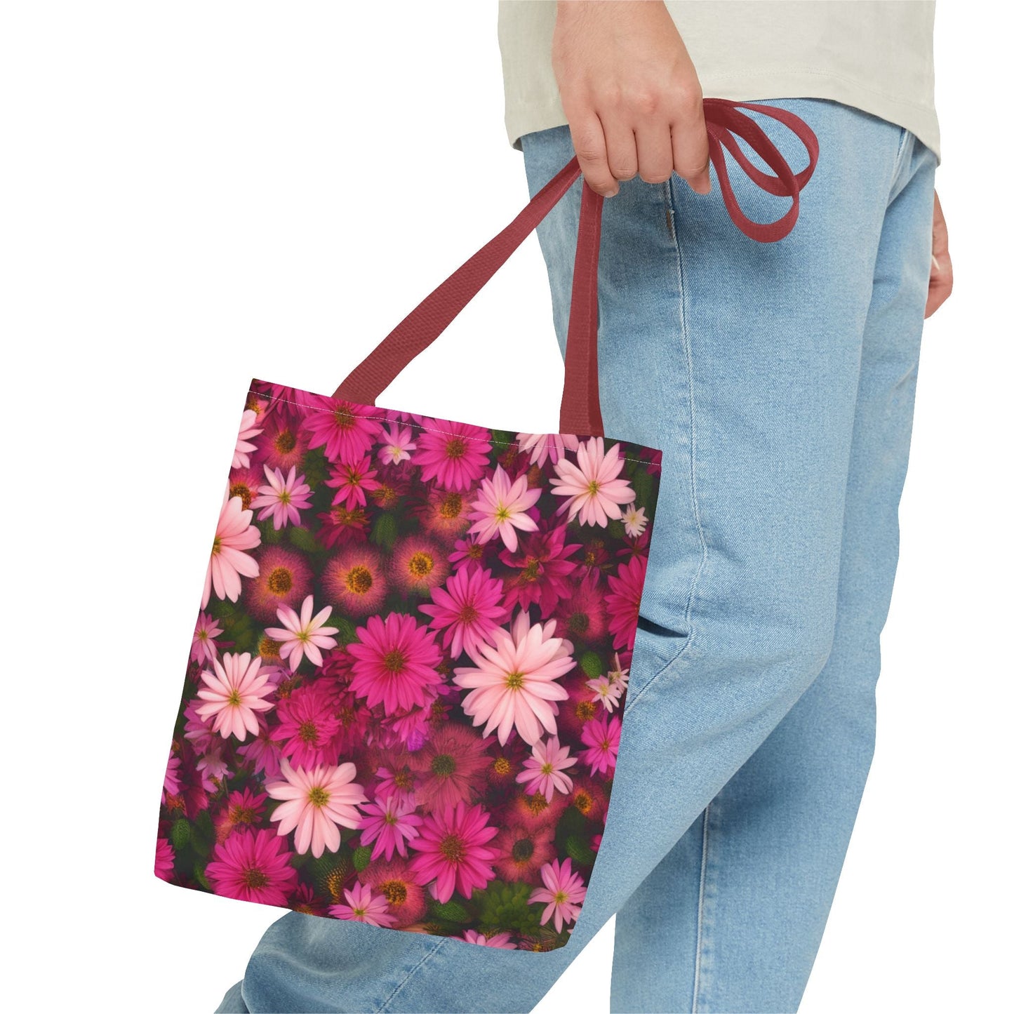 Flower Festival Tote Bag | Perfect gift for any ocation | high - quality polyester - NY GIftcraft