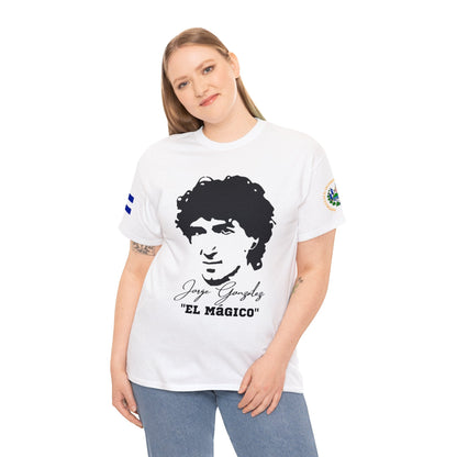 Jorge "El Magico" Gonzales Unisex T-Shirt | 100% Cotton | El Salvador - NY GIftcraft