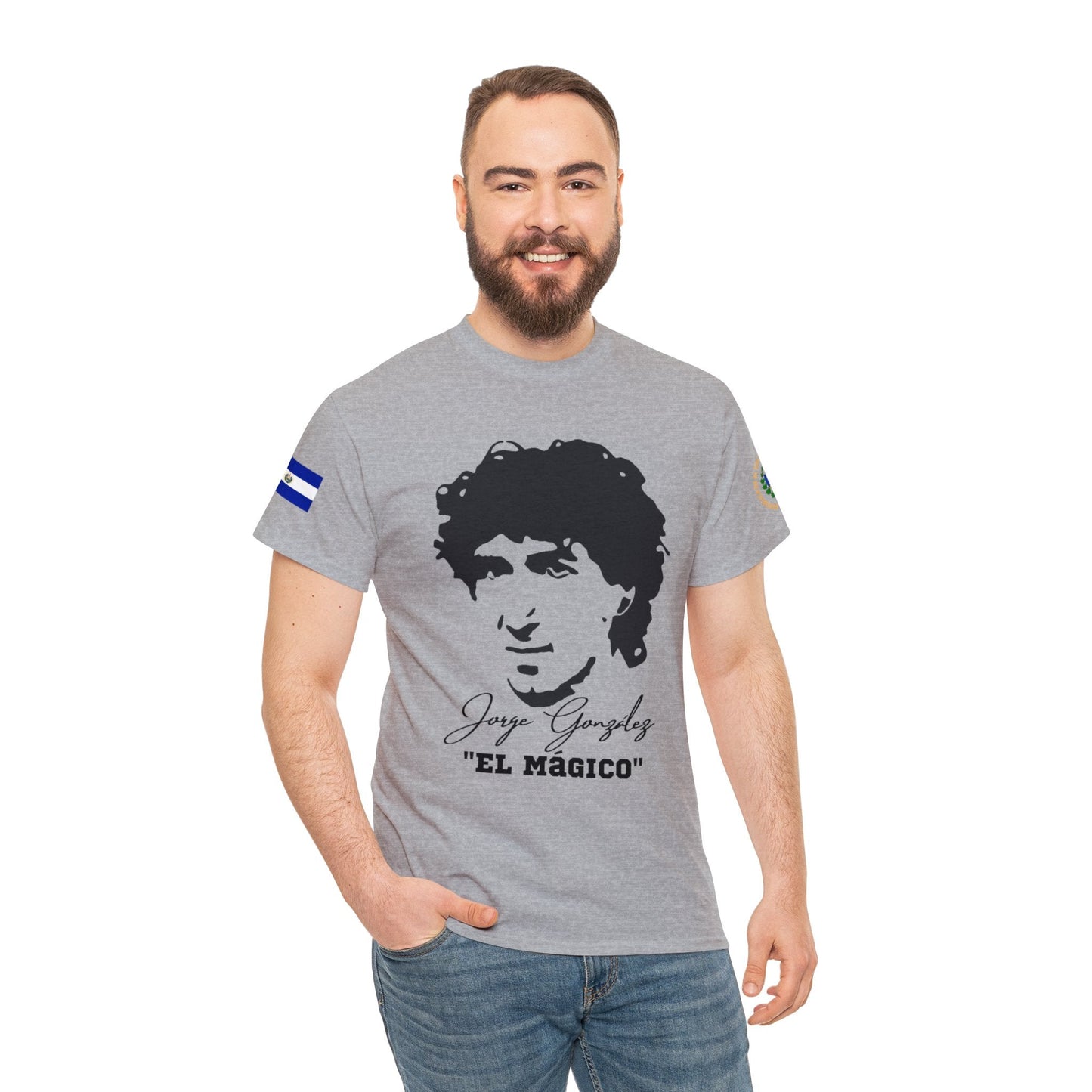 Jorge "El Magico" Gonzales Unisex T-Shirt | 100% Cotton | El Salvador - NY GIftcraft