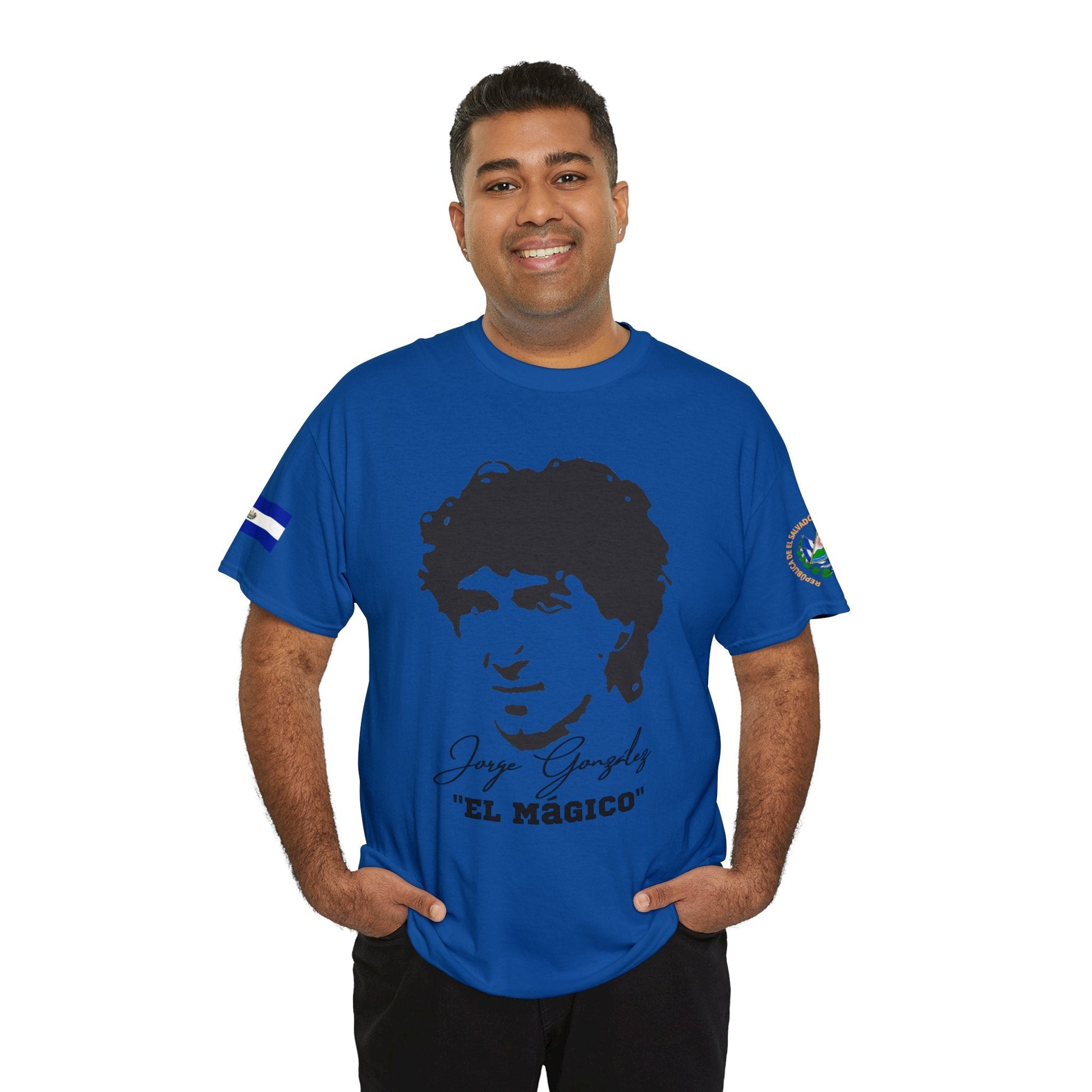 Jorge "El Magico" Gonzales Unisex T-Shirt | 100% Cotton | El Salvador - NY GIftcraft