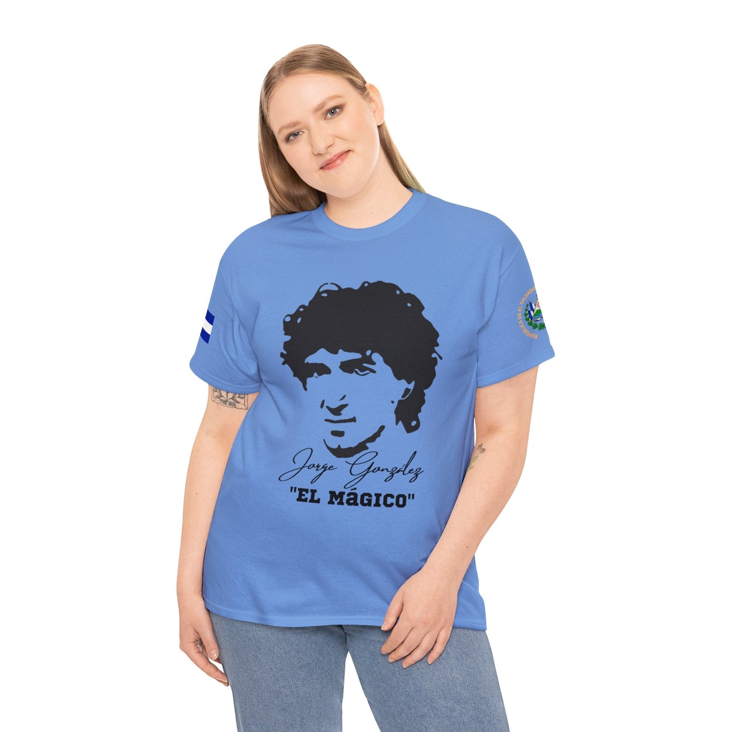 Jorge "El Magico" Gonzales Unisex T-Shirt | 100% Cotton | El Salvador - NY GIftcraft