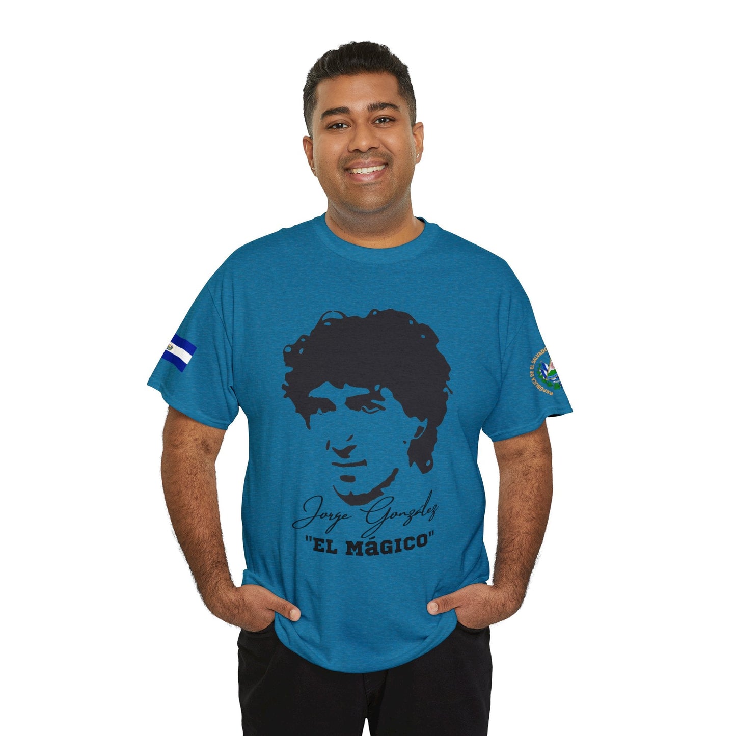 Jorge "El Magico" Gonzales Unisex T-Shirt | 100% Cotton | El Salvador - NY GIftcraft