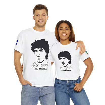 Jorge "El Magico" Gonzales Unisex T-Shirt | 100% Cotton | El Salvador - NY GIftcraft