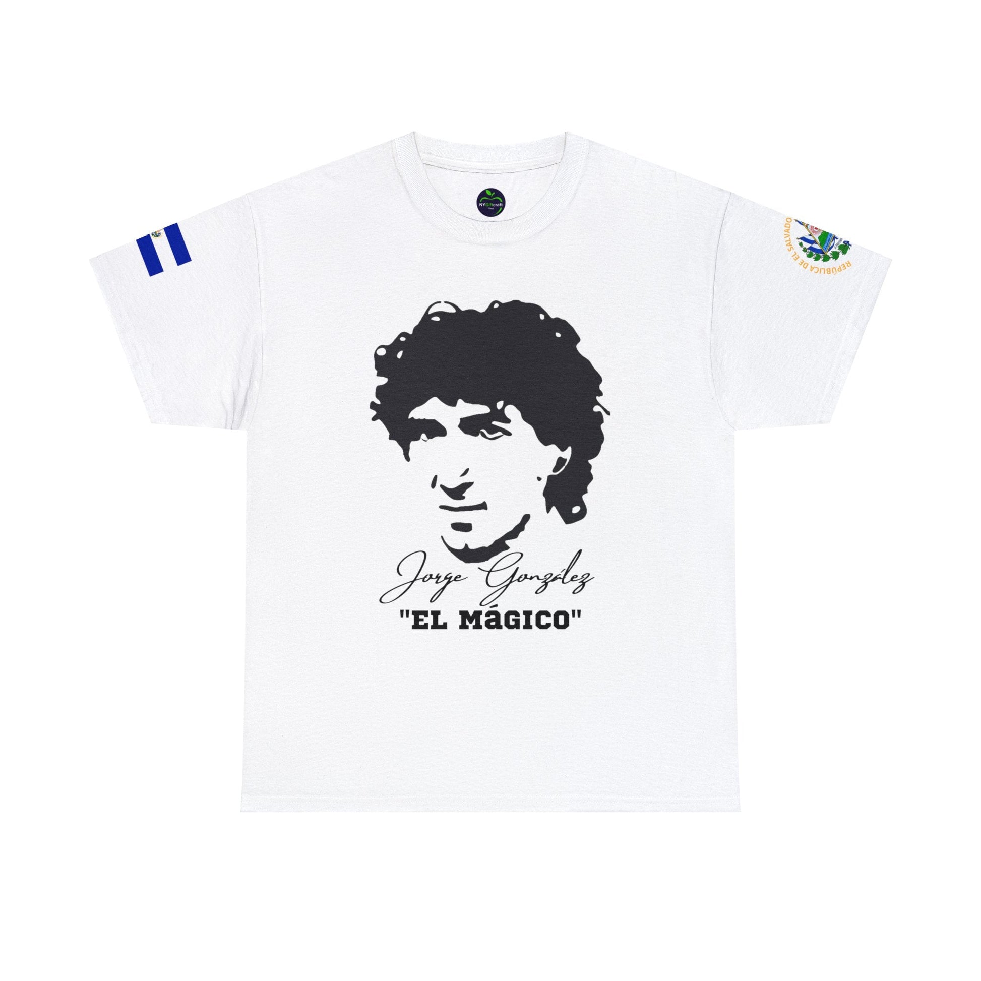 Jorge "El Magico" Gonzales Unisex T-Shirt | 100% Cotton | El Salvador - NY GIftcraft