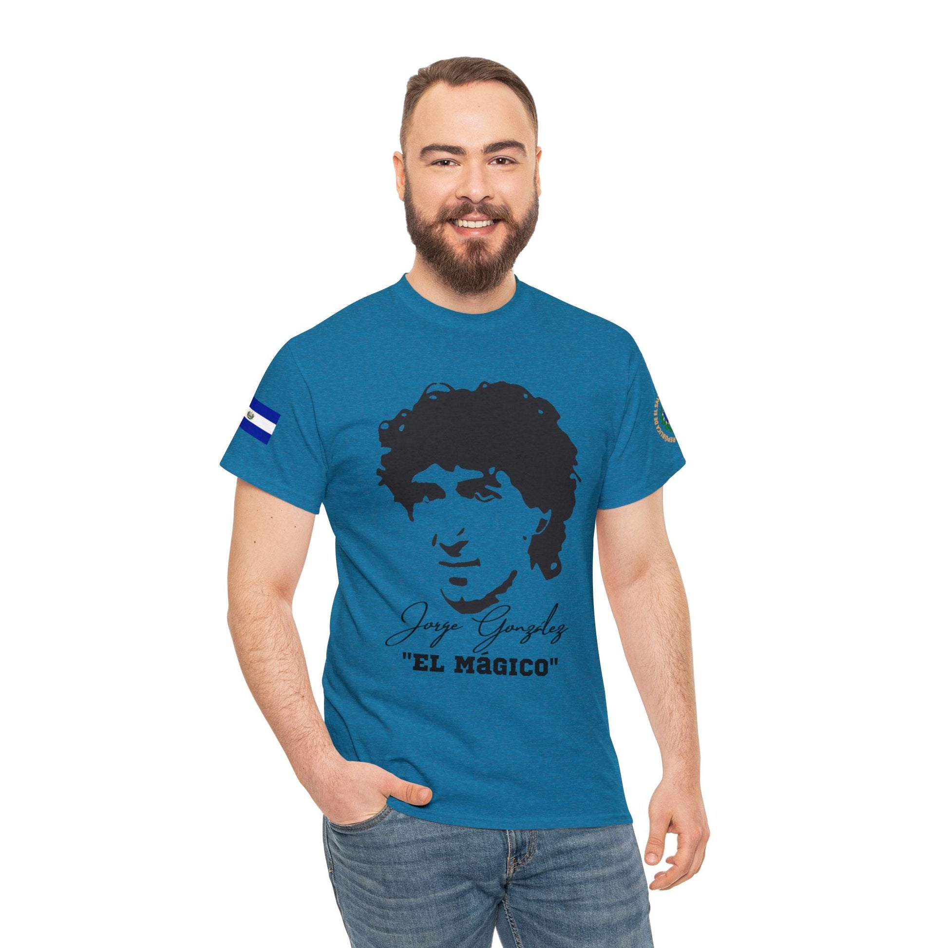 Jorge "El Magico" Gonzales Unisex T-Shirt | 100% Cotton | El Salvador - NY GIftcraft