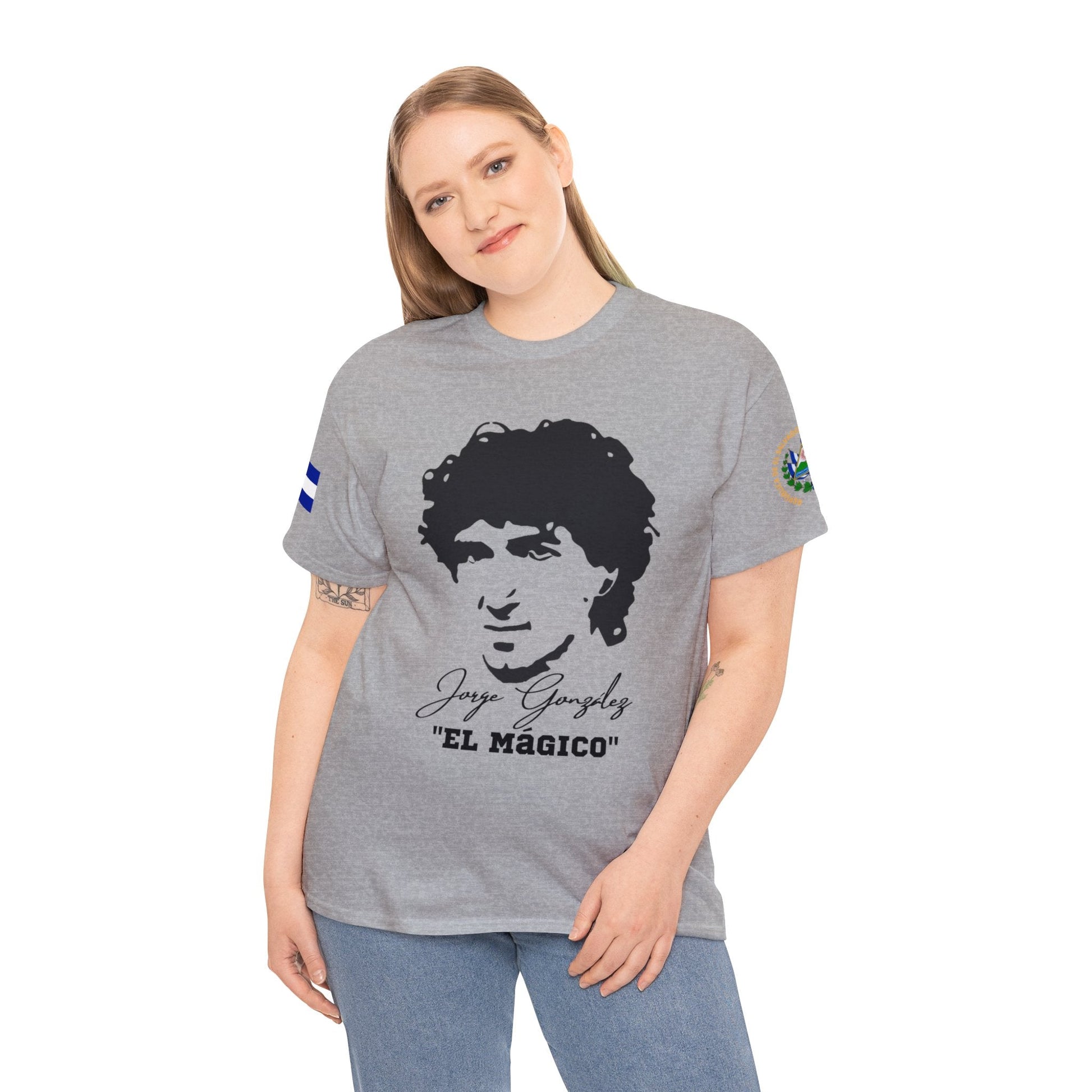 Jorge "El Magico" Gonzales Unisex T-Shirt | 100% Cotton | El Salvador - NY GIftcraft