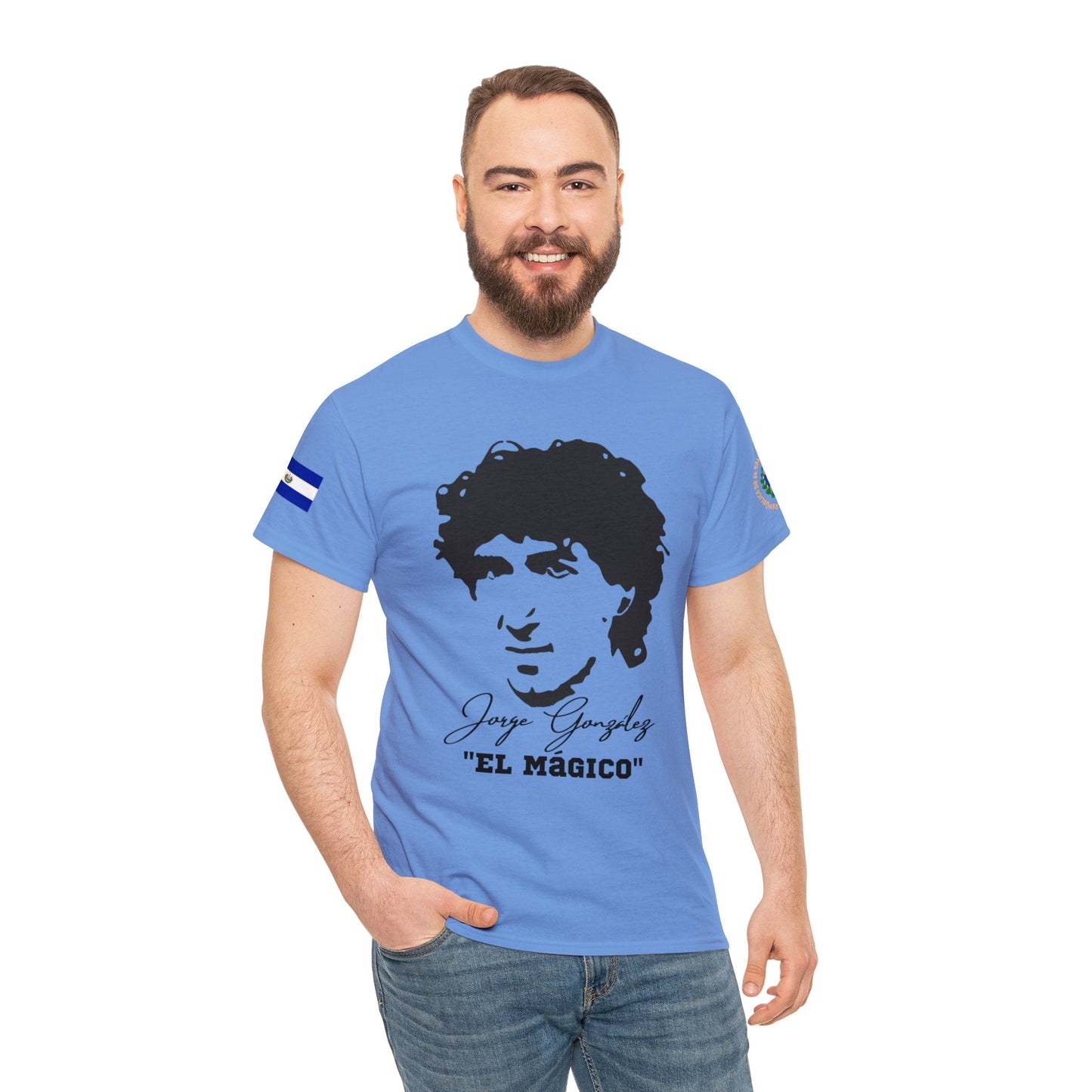 Jorge "El Magico" Gonzales Unisex T-Shirt | 100% Cotton | El Salvador - NY GIftcraft