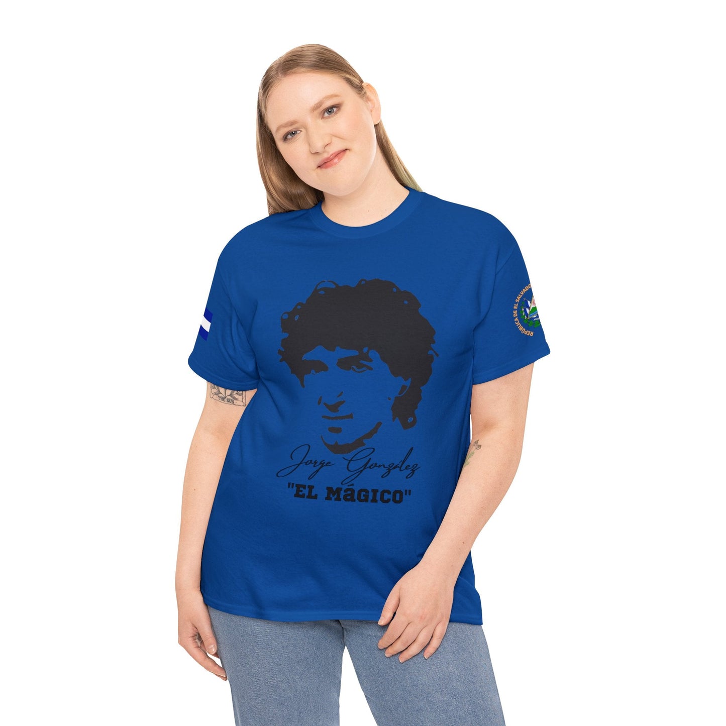 Jorge "El Magico" Gonzales Unisex T-Shirt | 100% Cotton | El Salvador - NY GIftcraft