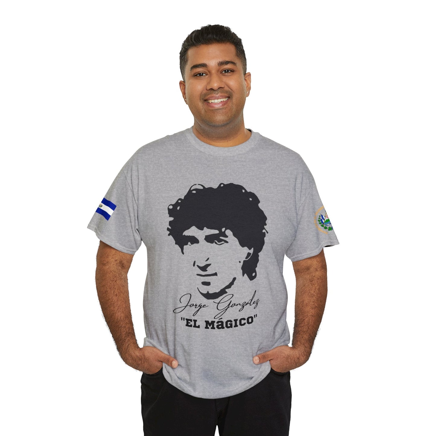 Jorge "El Magico" Gonzales Unisex T-Shirt | 100% Cotton | El Salvador - NY GIftcraft