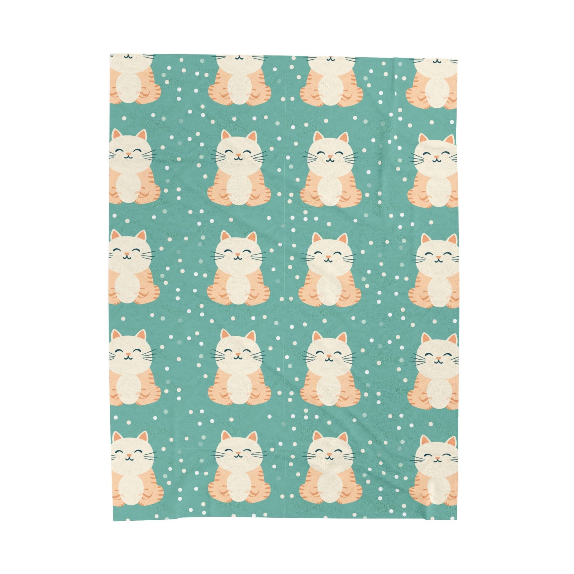 Kittens Velveteen Plush Blanket - NY GIftcraft