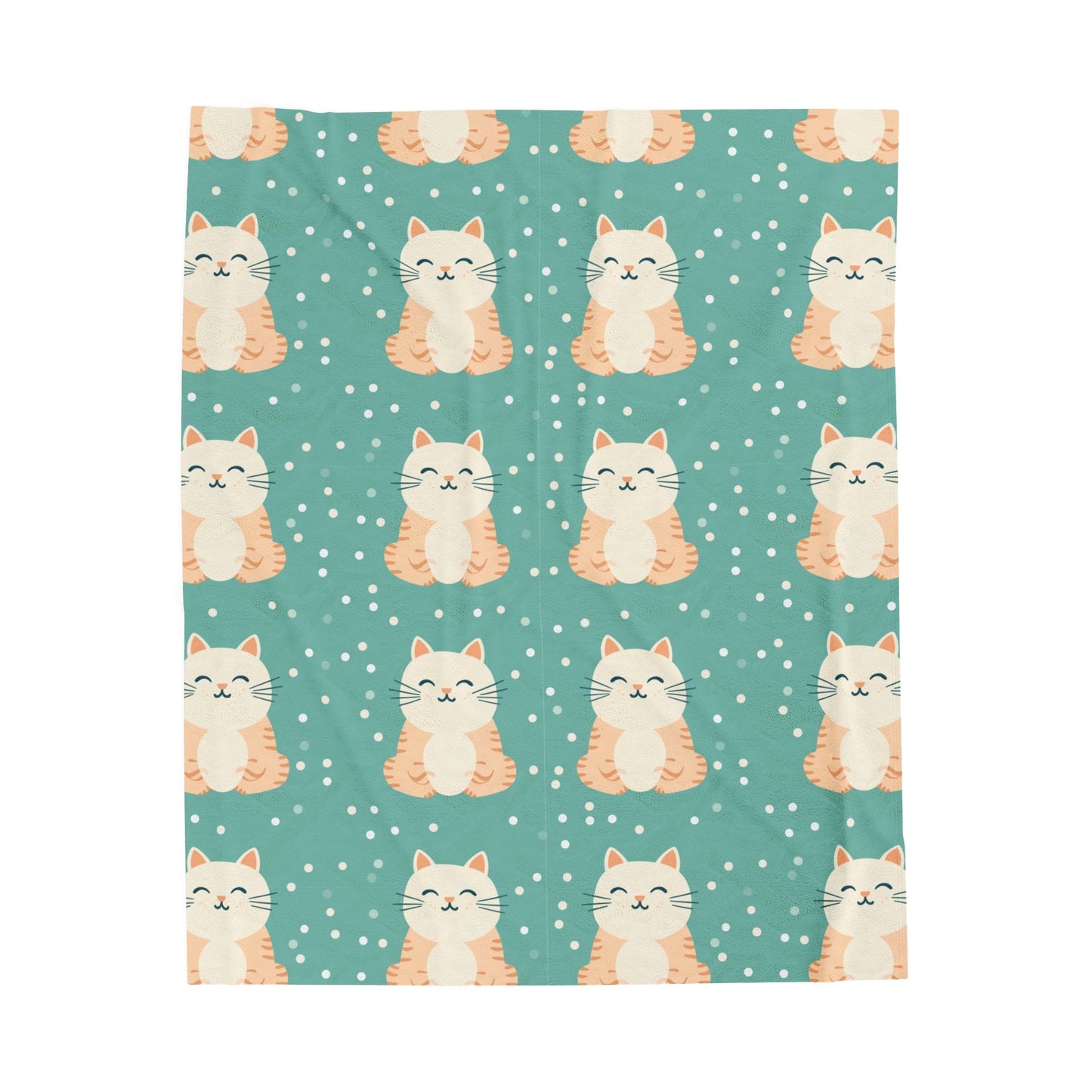 Kittens Velveteen Plush Blanket - NY GIftcraft