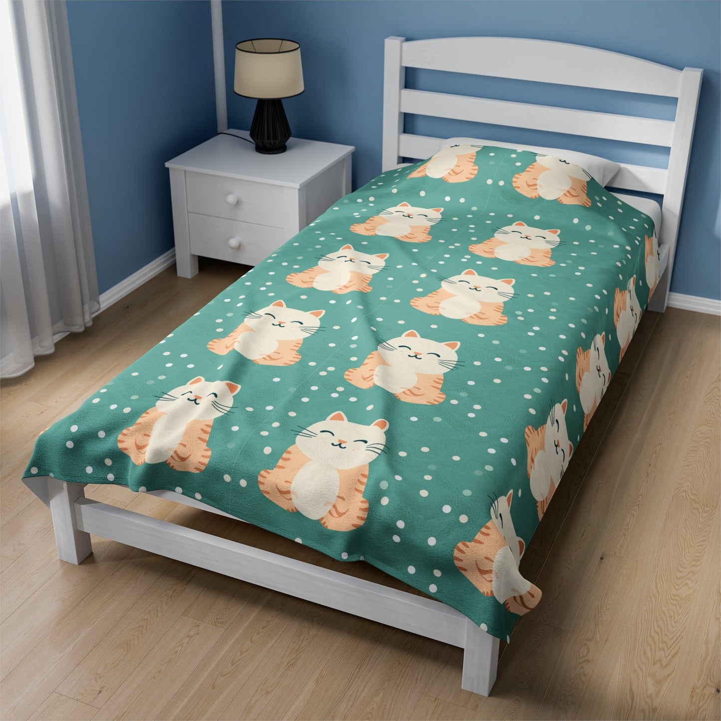 Kittens Velveteen Plush Blanket - NY GIftcraft