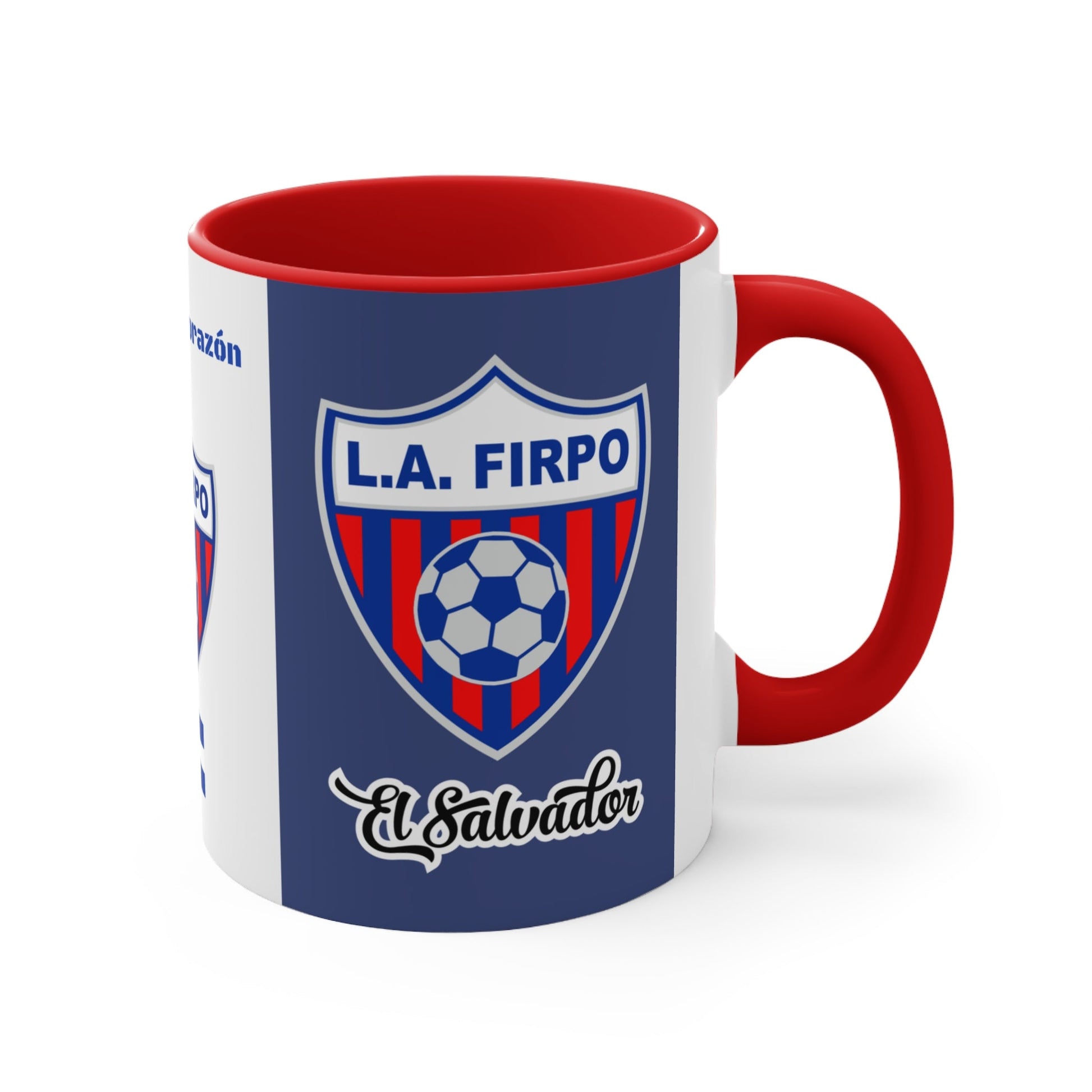 L.A. FIRPO, El Salvador, Ceramic Mug 11 oz, for hot drinks coffee, chocolate, tea. Microwave and Dishwasher Resistant - NY GIftcraft