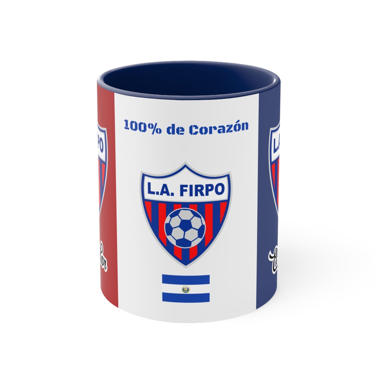 L.A. FIRPO, El Salvador, Ceramic Mug 11 oz, for hot drinks coffee, chocolate, tea. Microwave and Dishwasher Resistant - NY GIftcraft