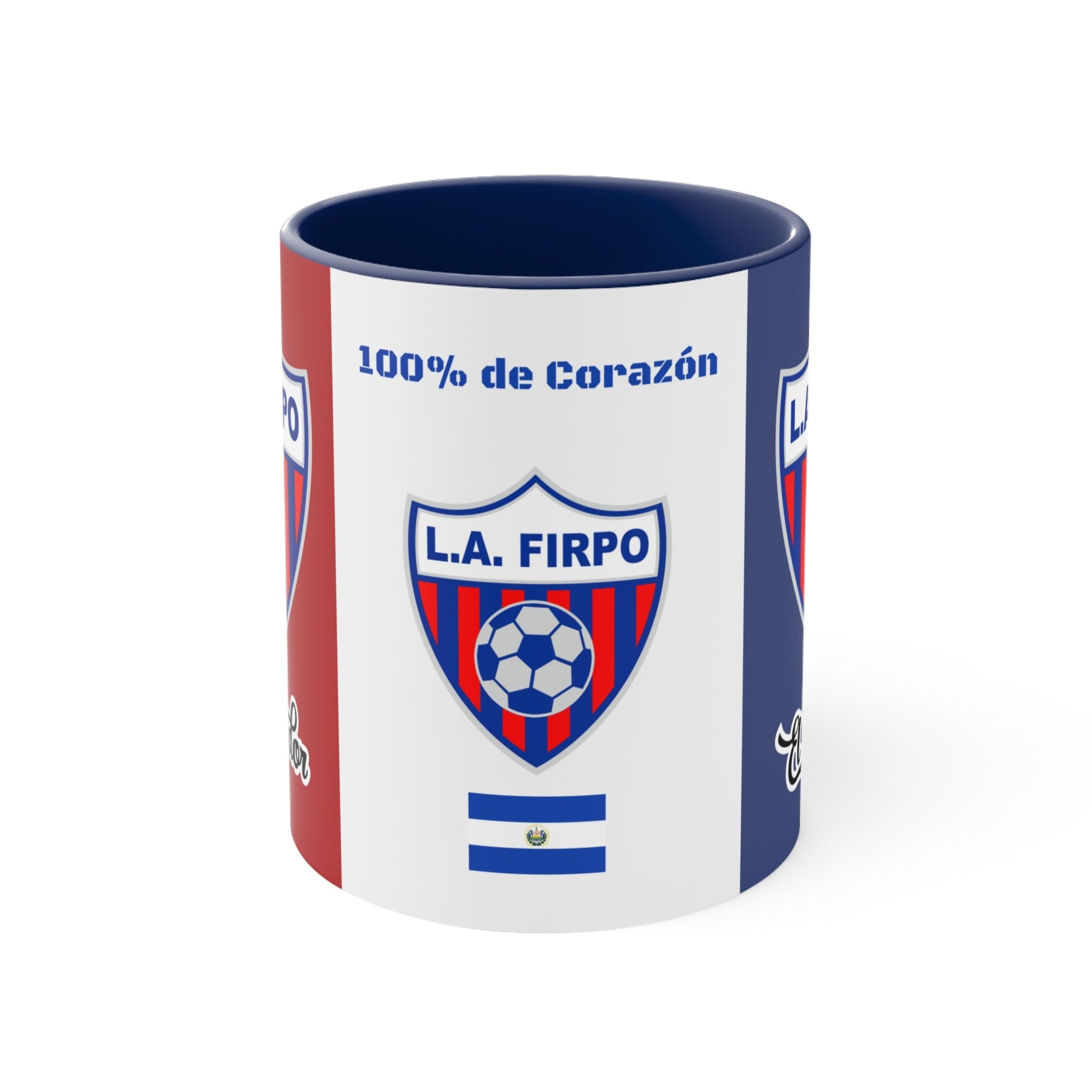 L.A. FIRPO, El Salvador, Ceramic Mug 11 oz, for hot drinks coffee, chocolate, tea. Microwave and Dishwasher Resistant - NY GIftcraft