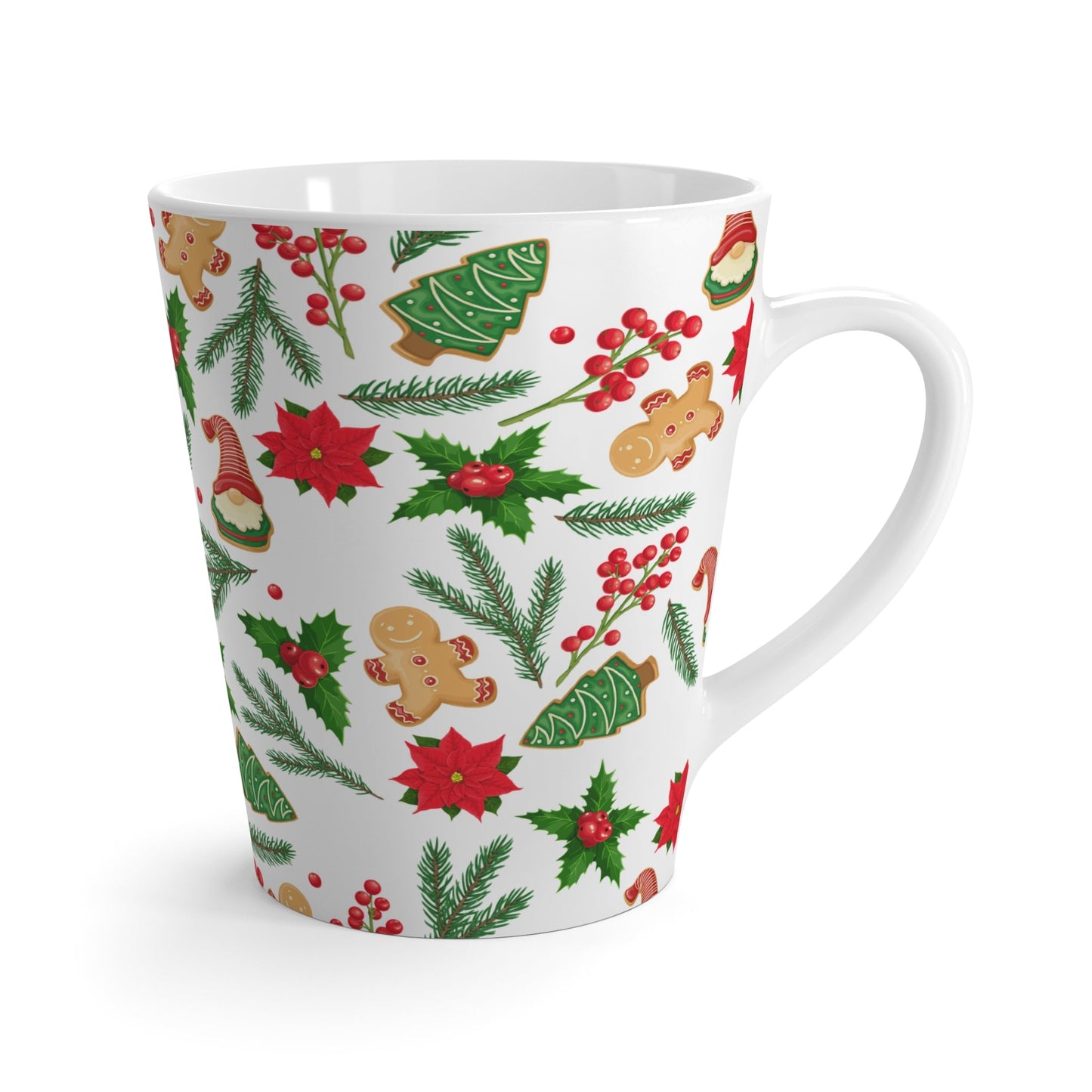 Latte Mug - Coffee Christmas Design - Gift for Coffee Lovers - NY GIftcraft