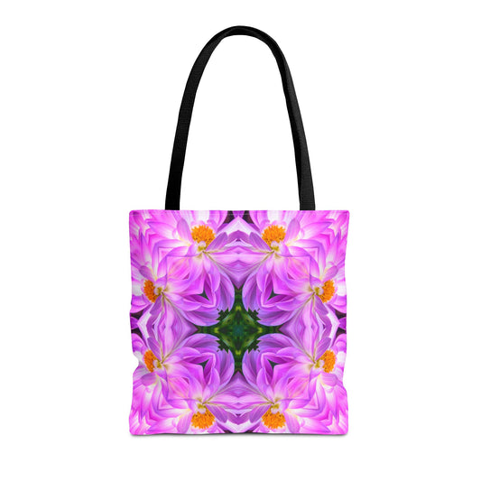 Lilac flowers Tote Bag | Perfect gift for any ocation | high - quality polyester - NY GIftcraft