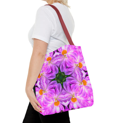 Lilac flowers Tote Bag | Perfect gift for any ocation | high - quality polyester - NY GIftcraft