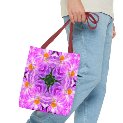 Lilac flowers Tote Bag | Perfect gift for any ocation | high - quality polyester - NY GIftcraft