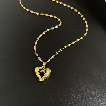 Love Smart Necklace Female Phenix Dance In The Sky Cold Style Luxury Temperament Clavicle Chain - NY GIftcraft