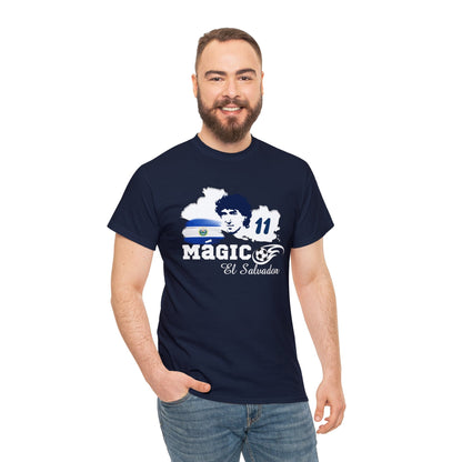 Magico El Salvador T-shirt | Unisex T-Shirt | Jorge "Mágico" González | El Salvador | Gift - NY GIftcraft