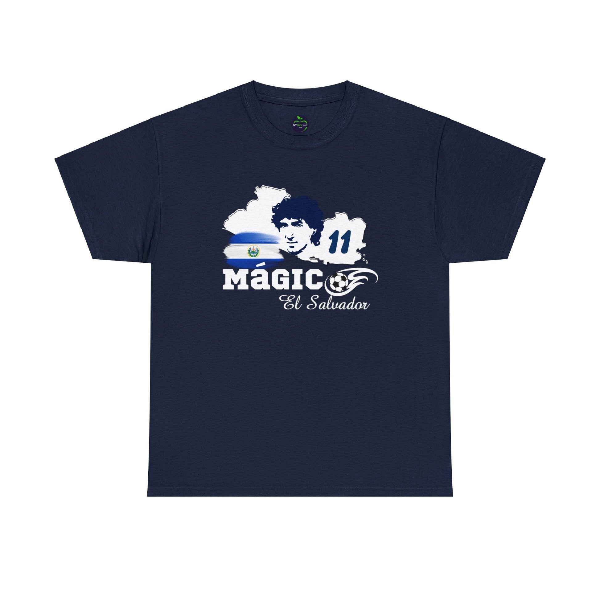 Magico El Salvador T-shirt | Unisex T-Shirt | Jorge "Mágico" González | El Salvador | Gift - NY GIftcraft