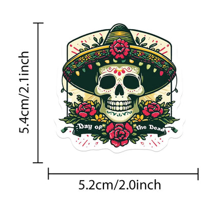 Mexico Day of the Dead Stickers - NY GIftcraft